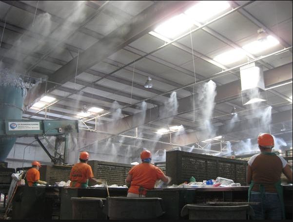 Системы туманообразования в промышленности