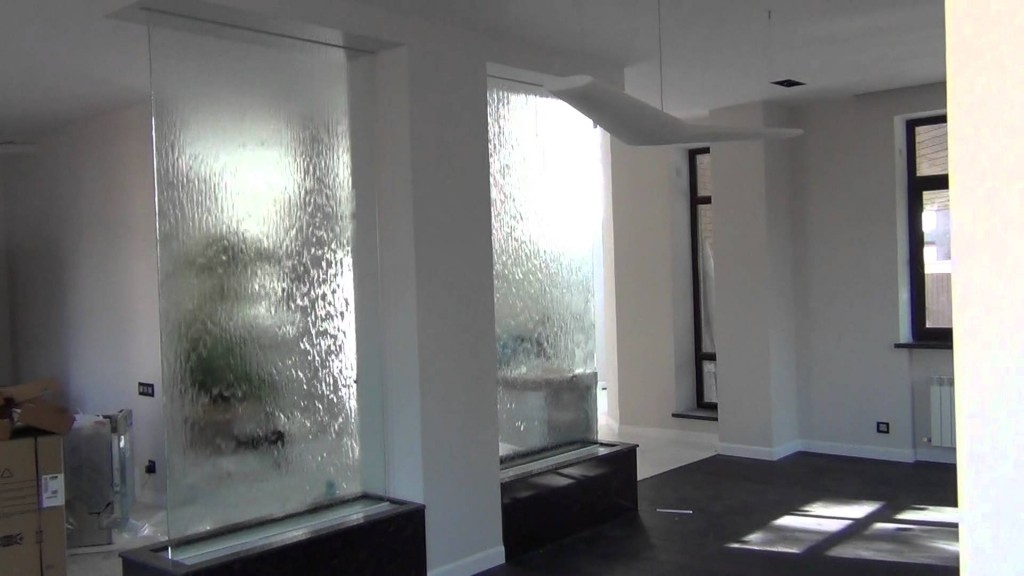 Водопады по стеклу на заказ в Одессе